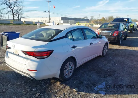 2024 Nissan Sentra S Xtronic Cvt z USA, uszkodzony, nr VIN 3N1AB8BV1RY354878